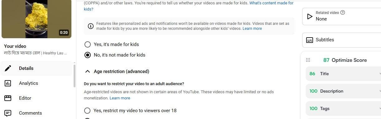 Youtube SEO